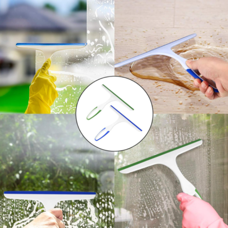 Small Glass Squeegee for Shower Doors and Household Glass Cleaning