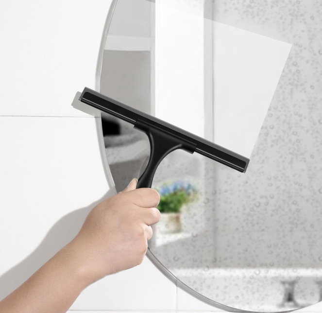Simple Glass Squeegee for Shower Doors and Household Cleaning - Image 2