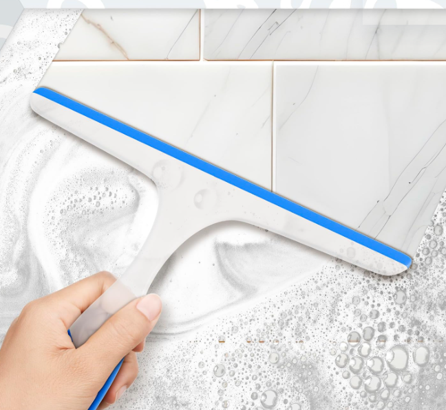 Multi-Purpose Shower Squeegee Set for Glass Doors Tile Windows and Car Glass - Image 2