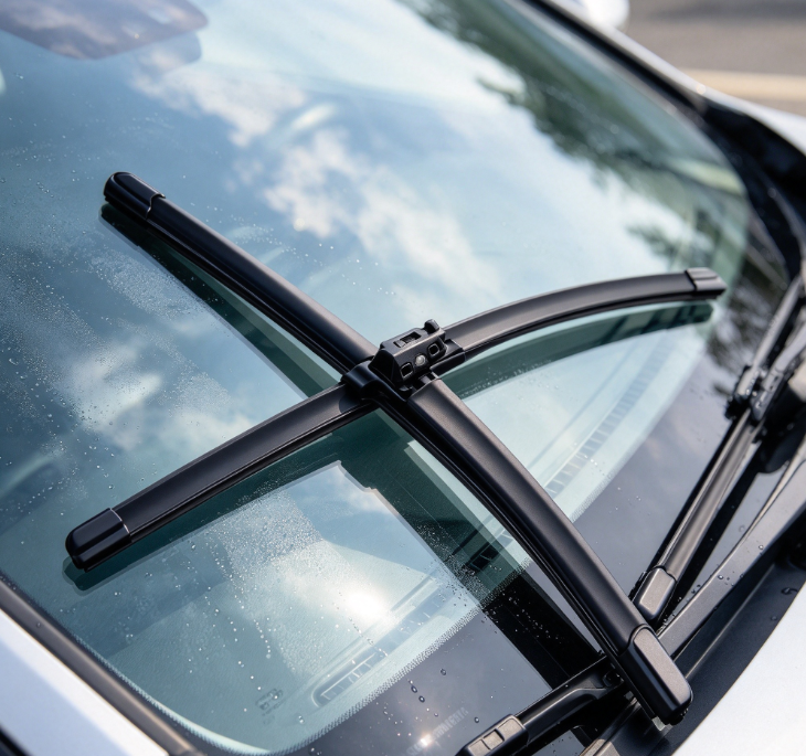 Replacement Front Wiper Blade Set for Vehicle Windshield