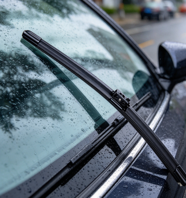 Replacement Front Wiper Blade Set for Vehicle Windshield - Image 2