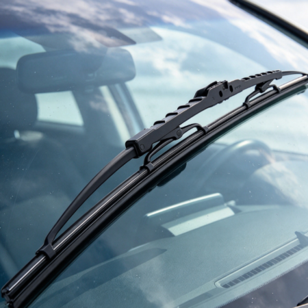Conventional Windshield Wiper Blade for Front Car Window