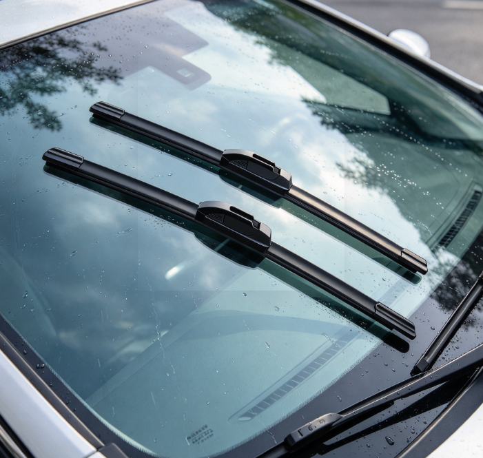 Front Windshield Wiper Blade Set for Car Glass Replacement