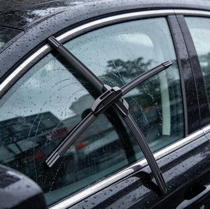 Front Windshield Wiper Blade Set for Car Glass Replacement - Image 2