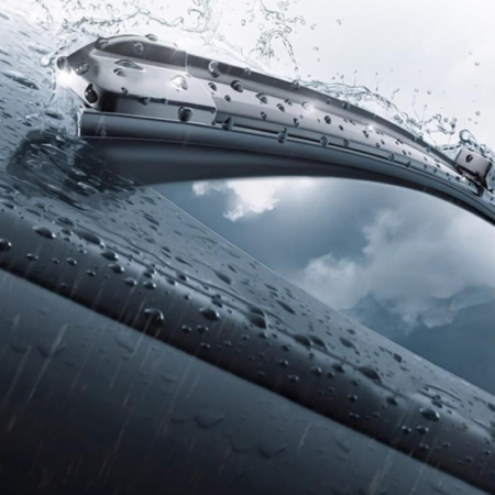 Rear Window Wiper Blade with Arm for Car Glass