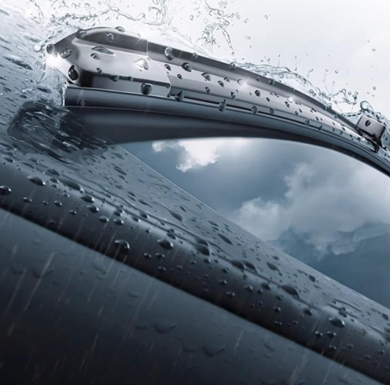 Rear Window Wiper Blade with Arm for Car Glass