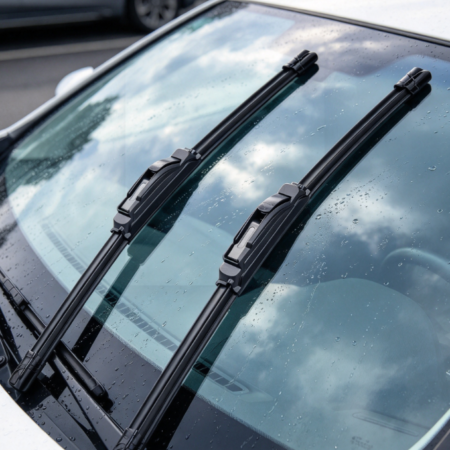Silicone Windshield Wiper Blade Set for Car Windows